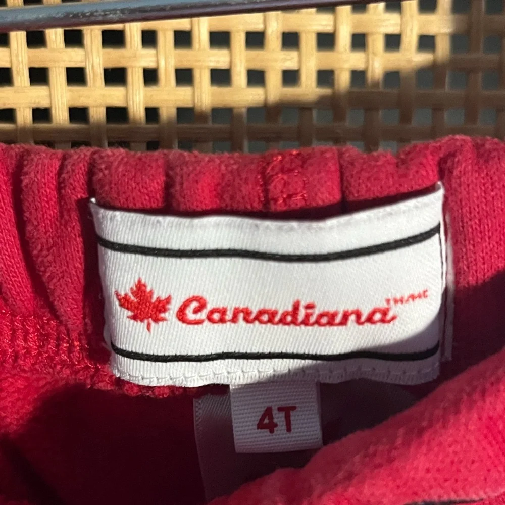 Canadiana Toddler 4T Sweatpants